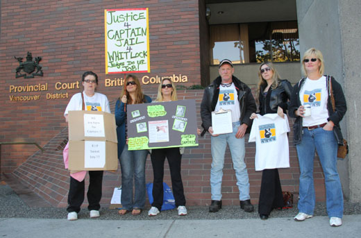 Protesters who showed up in September